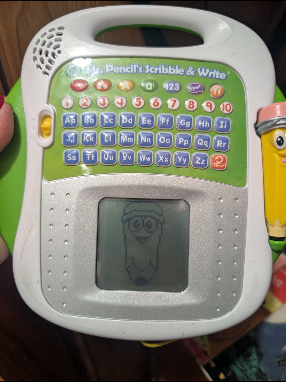 LeapFrog Mr. Pencil's Scribble & Write - English Edition kids toy tablet